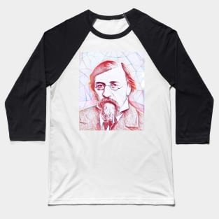 Nikolay Chernyshevsky Portrait | Nikolay Chernyshevsky Artwork | Line Art Baseball T-Shirt